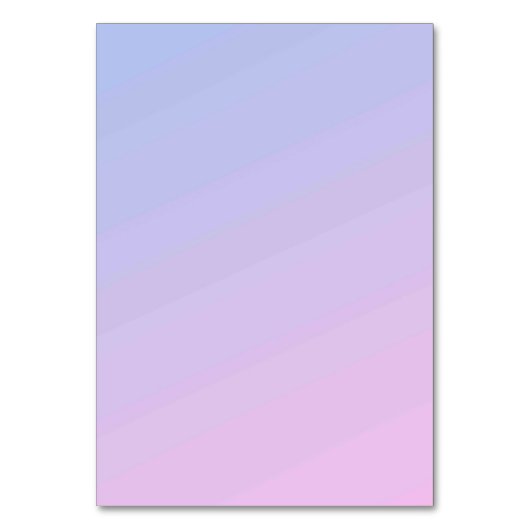 カラー無地のアメリカテーブル番号カード テーブルナンバー (正面)