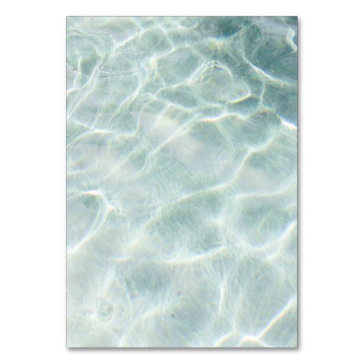 カラー無地のアメリカテーブル番号カード テーブルナンバー (正面)