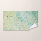 カラー無地のアメリカンバスタオオルセット バスタオルセット (ハンドタオル)