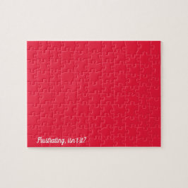 カラー無地のフラストレーション式ジグソーパズル ジグソーパズル