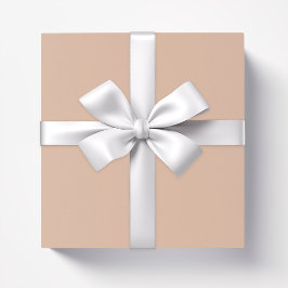 カラー無地のプレーンのカシミヤのベージュ ラッピングペーパー