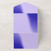 カラー無地の招待状お知らせカード オールインワン招待状 (外側)