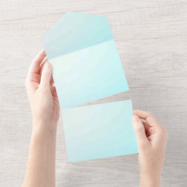 カラー無地の招待状お知らせカード オールインワン招待状