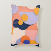 カラー球の融合 アクセントクッション (裏面(縦))