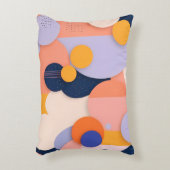 カラー球の融合 アクセントクッション (正面(垂直))