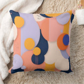 カラー球の融合 クッション (ブランケット)