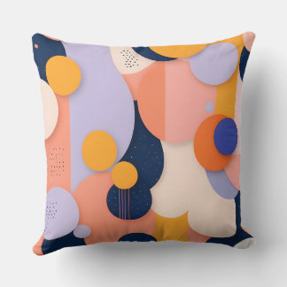 カラー球の融合 クッション