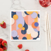 カラー球の融合 スタンダードランチョンナプキン (インサイチュ)