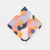 カラー球の融合 スタンダードランチョンナプキン (角)