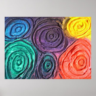 カラー球（小） ポスター