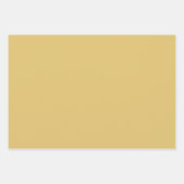 カラー真無地の鍮 ラッピングペーパーシート (正面3)