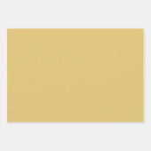 カラー真無地の鍮 ラッピングペーパーシート (正面)