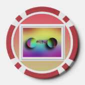 カラー眼鏡 ポーカーチップ (裏面)