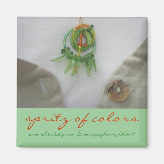 カラー磁石のスプリッツ マグネット (正面)