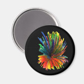 カラー磁石の爆発 マグネット (正面/裏面)