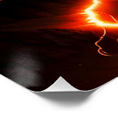 カラー稲妻マウンテンワン ポスター (コーナー)