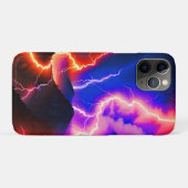 カラー稲妻マウンテンワン Case-Mate iPhoneケース (裏面(横))