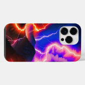 カラー稲妻マウンテンワン iPhoneケース (裏面横)