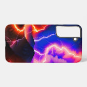 カラー稲妻マウンテンワン SAMSUNG GALAXYケース (裏面横)