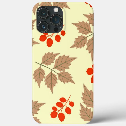 カラー紅葉パターン Case-Mate iPhoneケース (裏面)