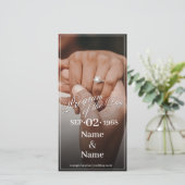 カラー結婚夫婦のリングや輪 (スタンド正面)