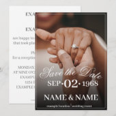 カラー結婚夫婦のリングや輪 (正面/裏面)