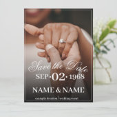 カラー結婚夫婦のリングや輪 (スタンド正面)