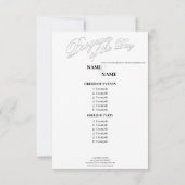 カラー結婚夫婦のリングや輪 (裏面)