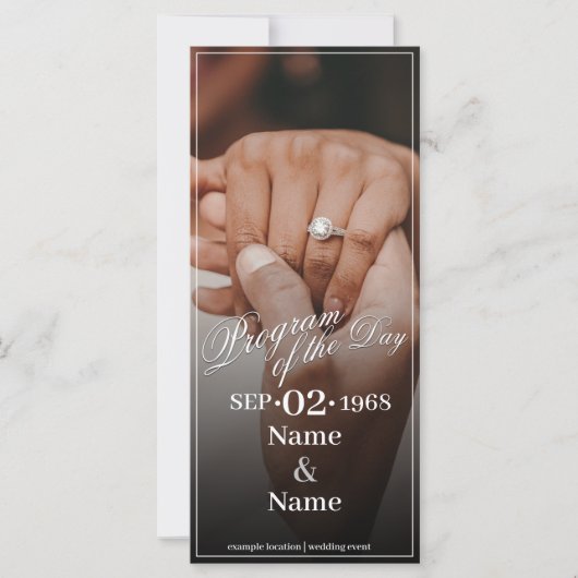 カラー結婚夫婦のリングや輪 (正面)