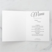 カラー結婚夫婦のリングや輪 カード (内部)