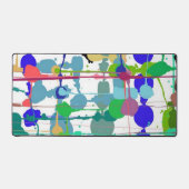 カラー絵を描スプラッシュ デスクマット (正面)