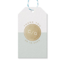 カラー編集可能ミニマルモダンリスト結婚のモノグラム