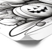 カラー自分でベビーかかし ポスター (角)