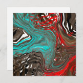 カラー自然デジタルアート サンキューカード (正面/裏面)