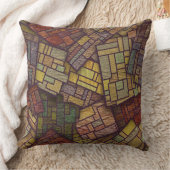 カラー自然ブロック装飾用クッション クッション (ブランケット)