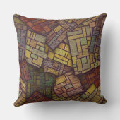 カラー自然ブロック装飾用クッション クッション (裏面)