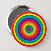 カラー色見本の同心円 缶バッジ (正面&裏面)