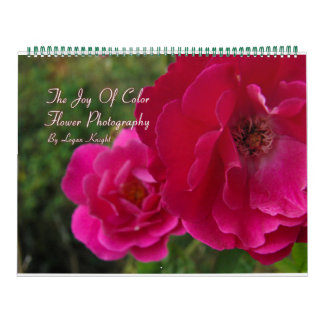 カラー花撮影の喜び カレンダー