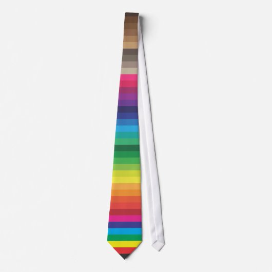 カラー見本CMYK ネクタイ (正面)