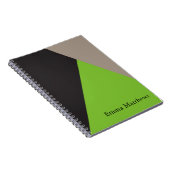 カラー角度モダンプロフェッショナルパーソナライズされた ノートブック (右側)