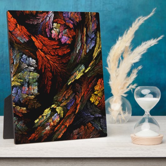 カラー調和抽象芸術アートプラーク フォトプラーク (側面)