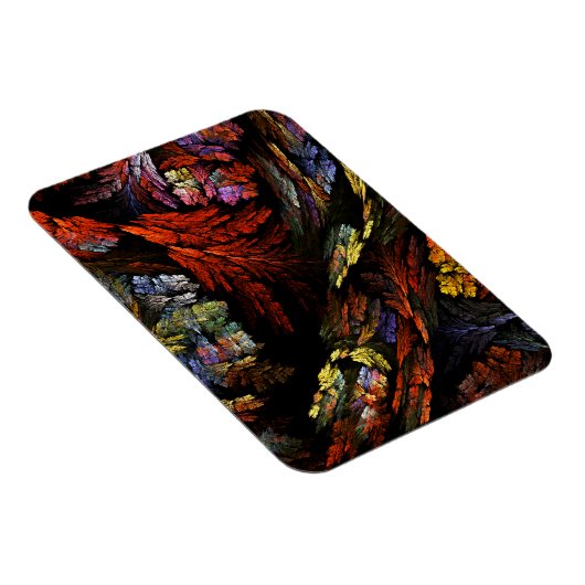 カラー調和抽象芸術アートプレミアムマグネット マグネット (右側)