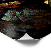 カラー調和抽象芸術アート ポスター (コーナー)