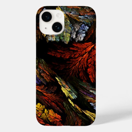 カラー調和抽象芸術アート Case-Mate iPhoneケース (裏面)