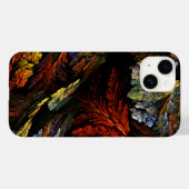 カラー調和抽象芸術アート Case-Mate iPhoneケース (裏面 (横))