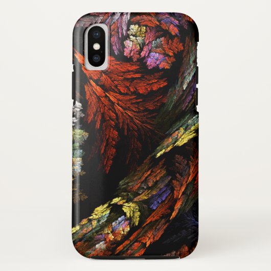 カラー調和抽象芸術アート Case-Mate iPhoneケース (裏面)
