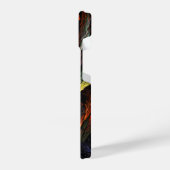 カラー調和抽象芸術アート iPhoneケース (左側面)