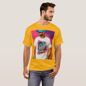 カラー走イベント。 Tシャツ (正面フル)