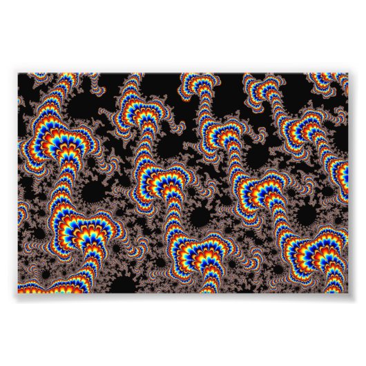 カラー走 – フラクタルアート フォトプリント (正面)