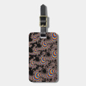 カラー走 – フラクタルアート ラゲッジタグ (正面縦)